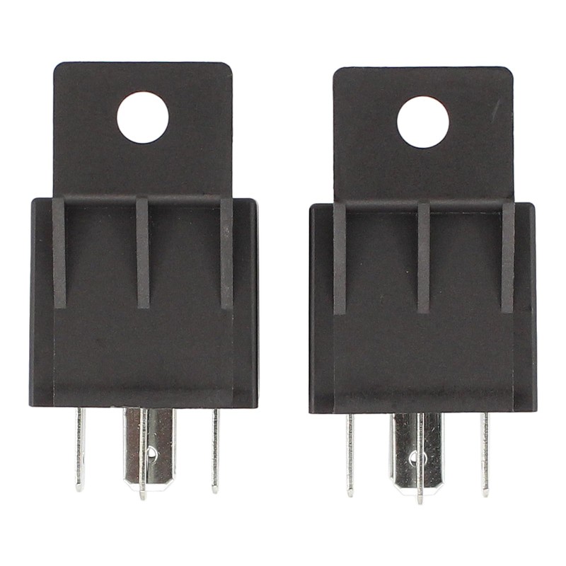 ApplianPar 2Pcs 12V Starter Relay Switch for Harley Davidson 1980-1993
