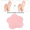 3PCS Shower Foot and Back Scrubber Silicone Wall Mounted Bath