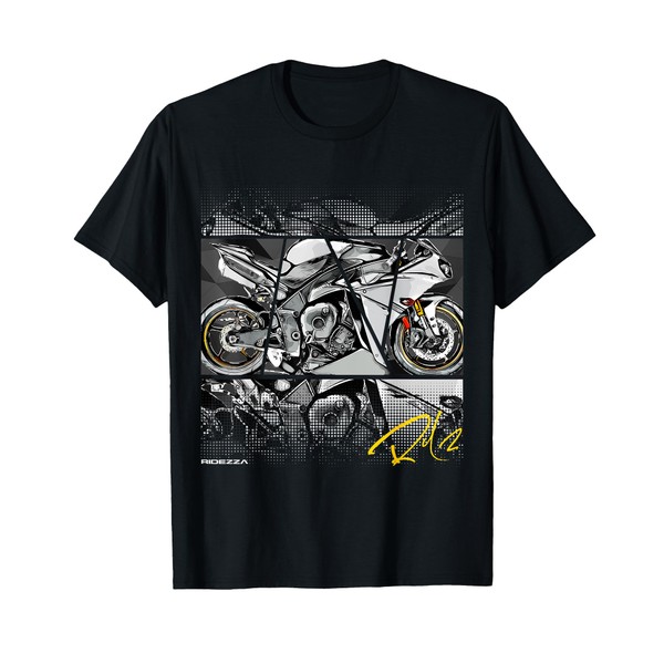 Ridezza Motorcycle YZF R1 T-Shirt Designed by Motorcyclist T-Shirt