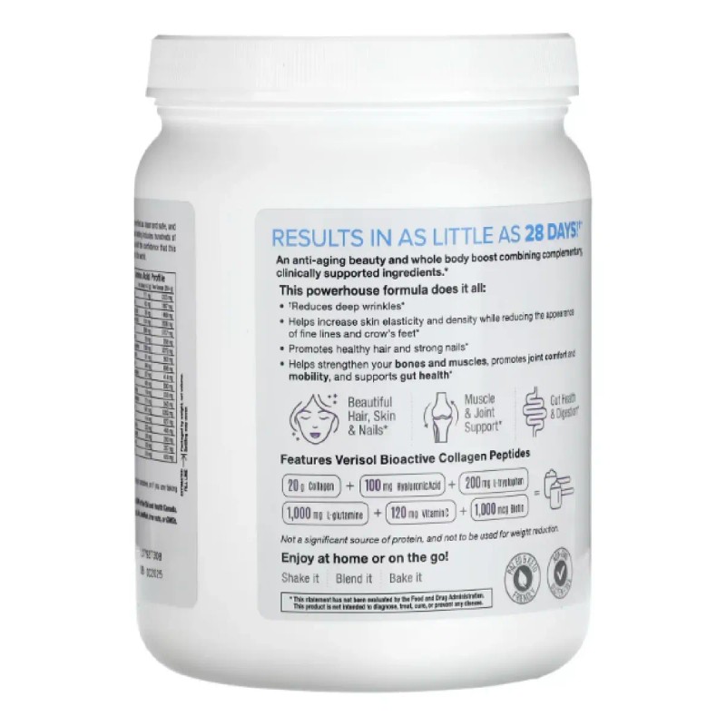 Natural Factors Péptidos Bioactivos Colágeno 500g Sfn
