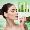 6 Stück Aloe Vera Lippenpflege,Verfärbung Aloe Vera Lipstick,Farbwechselnder Lippenstift,Beugt Effektiv
