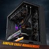 upHere U2K Case Fan 120mm Black PWM Silent Computer Cooling
