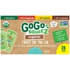 GoGo SqueeZ Organic Applesauce, Variety Pack, 3.2 oz, 28-count