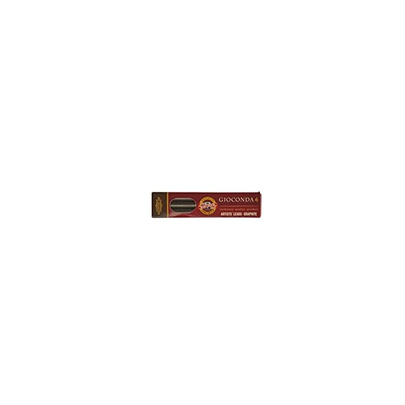 KOH-I-NOOR Graphitminen für Druckbleistift 4B, 5,6 mm Durchmesser, 80 mm,