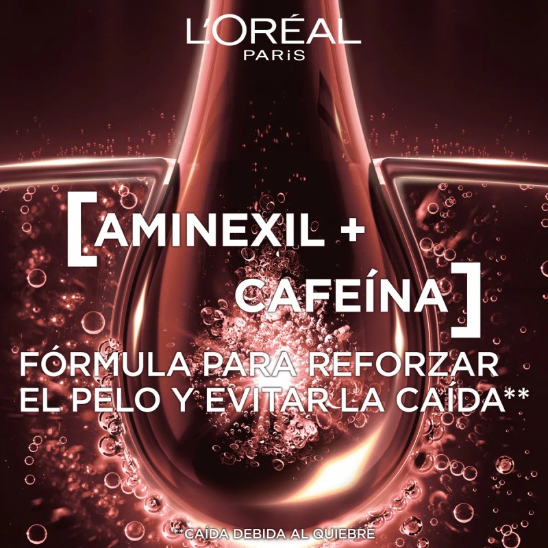 Mascarilla De Cabello Loréal Paris Elvive Caída Resist Con Aminexil