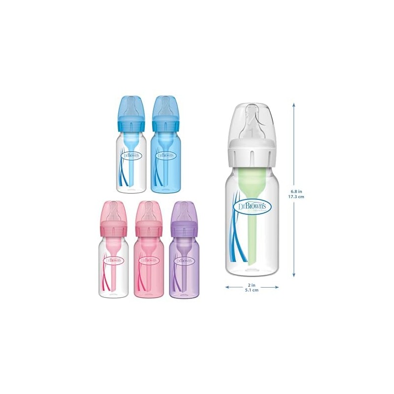 Dr. Brown's Set de Biberones, 4 piezas, 4 Onzas
