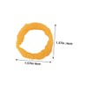 KOMBIUDA 10Pcs Realistic Faux Squid Rings Simulation Food Decoration for