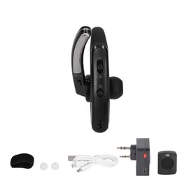 Walkie Talkie Bluetooth Headset with Microphone Portable Noise Reduction Wireless Headphones for Motorola for HYT
