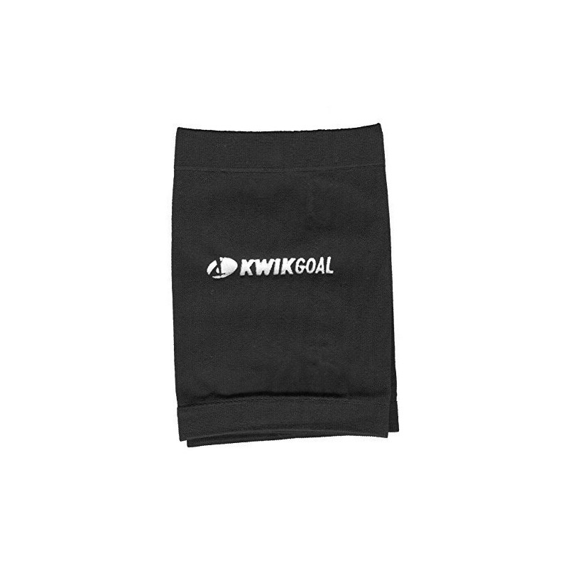 Kwik Goal Adult Shin Guard Compression Sleeves, Black