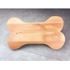 Chopping Board "Bones" with Personalisation, Solid Beech Wood, Gift Dog