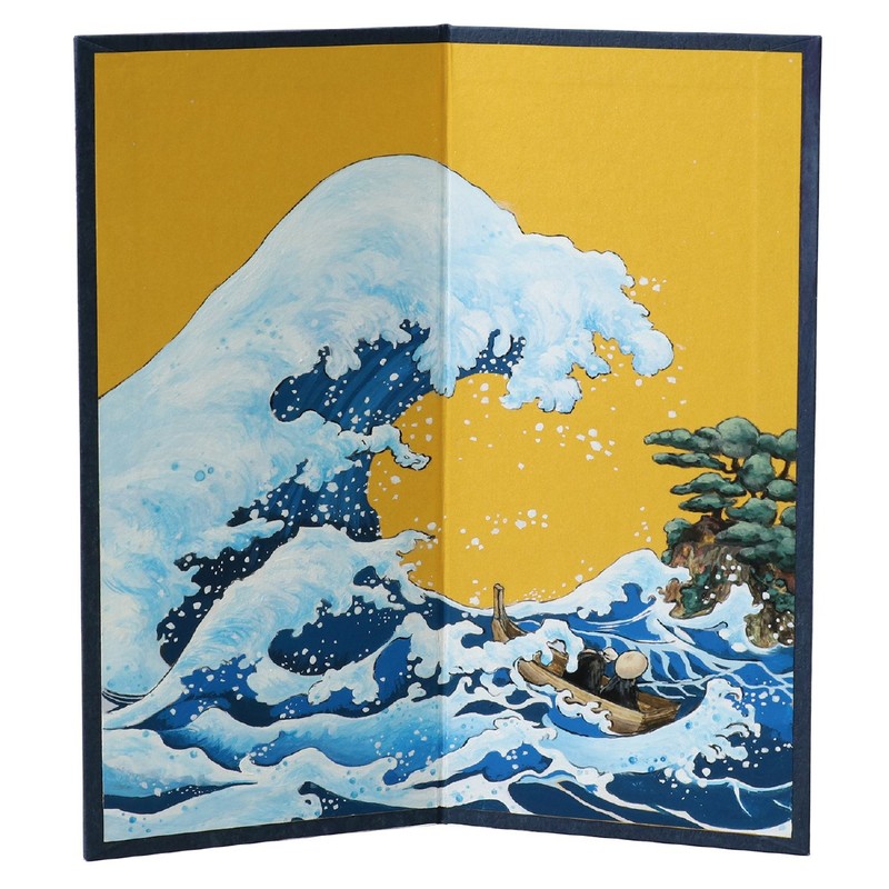 Artec 13182 Folding Screen, Double Songs, Small