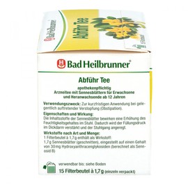 Bad Heilbrunner Drain Tea 15 x 1.7 g