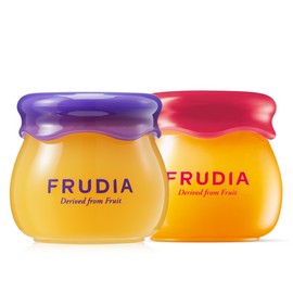 Hurdia Frudia Blueberry Hydrating Honey Lip Balm (High Moisturizing) + Pomegranate Honey 3-in-1 Lip Balm (Color Plumping) / 후르디아 블루베리 하이드레이팅 허니 립밤(고보습) + 석류 허니 3 in 1 립밤(컬러 플럼핑)