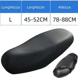 Norhogo Waterproof Motorcycle Seat Cover, Scratch-Resistant Scooter Seat Cover, Universal Scooter Seat Cover, Motorcycle Seat Cover, Motorcycle Seat Cover with Sun and Rain Cover