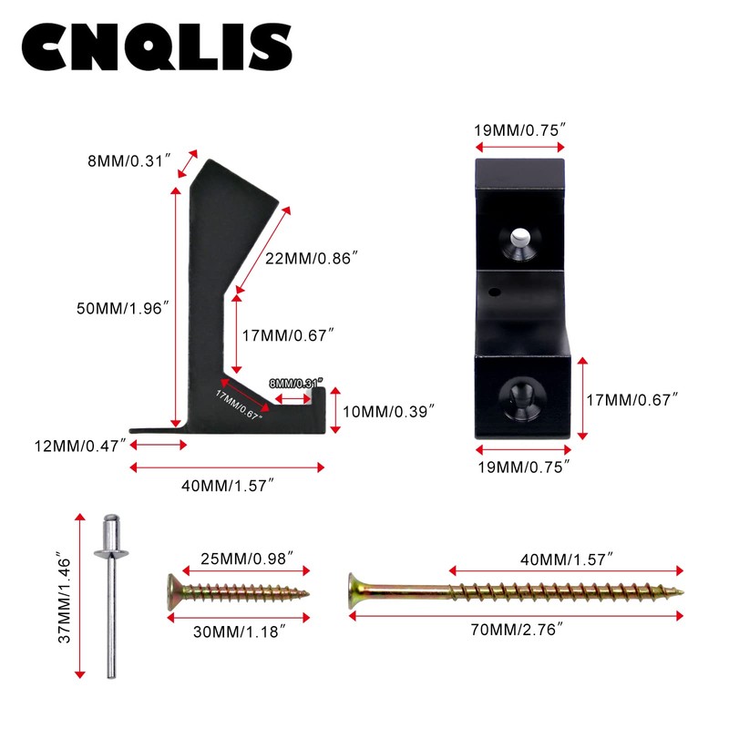 CNQLIS Squeaky Wood Relief Floor Repair Kit Can be Safely