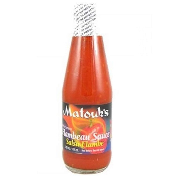 Matouk's Flambeau Sauce, 10-Ounce Bottles (Pack of 4)
