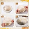Irenare 10 Pcs Bread Banneton Proofing Basket Round Dough Sourdough