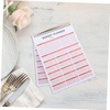 Alipis Recipe Writing Notebook Kitchen Notepad Recipe Planner Binder Integrated