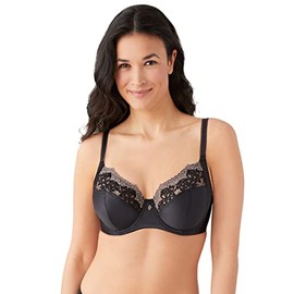 Wacoal Women's Side Note Full Figure Underwire Bra, Black, 40G