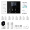 YBJ Alarm System for Home Security,15Piece DIY Kit with Motion