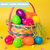 JOYIN 50 PCS 2.3" Easter Eggs, Empty Plastic Eggs Fillable