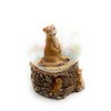 Onwomania Meerkat Surikate Scarrtier Height 6.5 cm Snow Globe Glitter