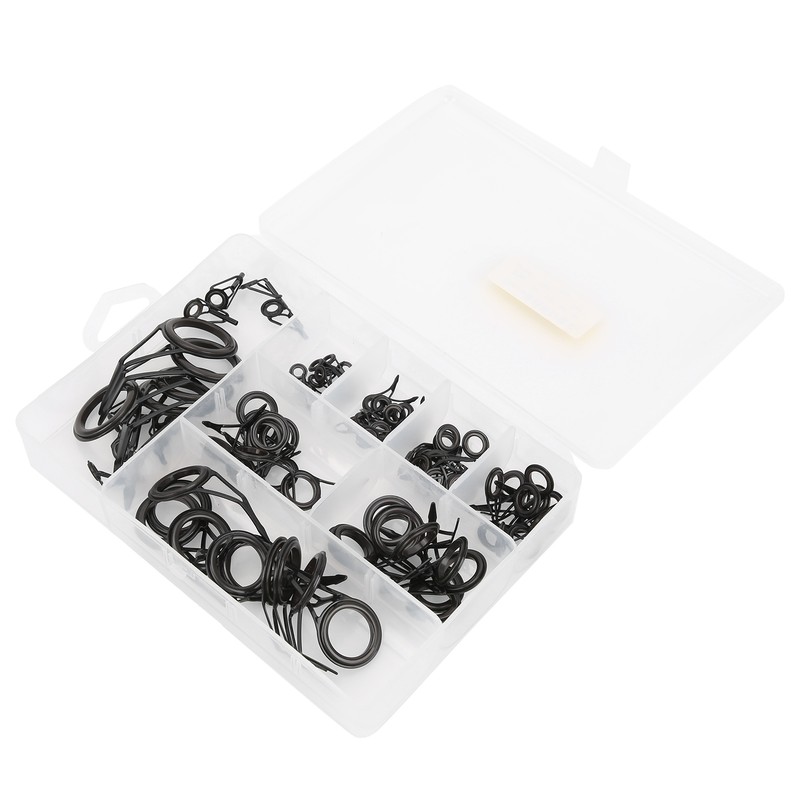 Fishing Rod Single Foot Fishing Pole Eyes Rings Repair Kit