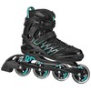 Roller Derby Q-84 Women's Inline Skates - Black/Teal - Size