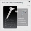 Laorde 316 Stainless Steel T Hinges Marine Grade 8'' x