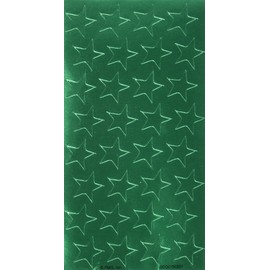 Eureka Back to School Classroom Supplies, Presto-Stick Green Star Stickers, 1/2'', 250 pcs