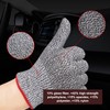 ZWZX Cut Resistant Gloves,High Performance Level 5 Protection Safety Kitchen