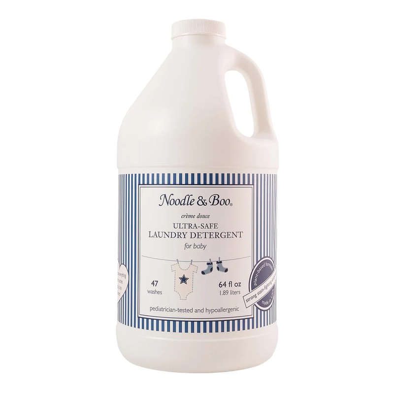 Noodle & Boo Baby Laundry Essentials Ultra-Safe Laundry Detergent, 64
