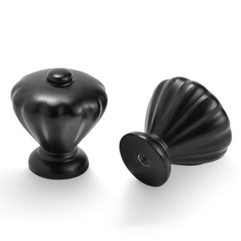 POVEFONK 10 Pack Matte Black Kitchen Cabinet Handles Black Drawer Knobs Kitchen Cabinet Hardware Kitchen Handles Drawer Knobs Dresser Handles