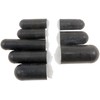 Dorman 47396 Rubber Black Vacuum Cap Assortment, 8 Piece Universal