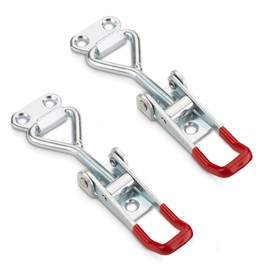 JUNKER M5 Tension Latches (Holding Force 165 kg) Galvanised Steel Adjustable Safety Lock Set of 2