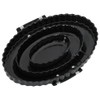 vidaXL Curry Combs 3 pcs - Black Steel Horse Grooming