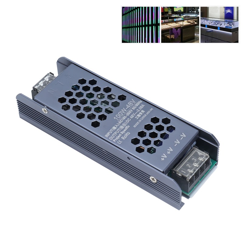 LED Switching Power Supply Driver Magnetic Light Transformer Black Long