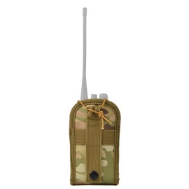 Radio Pouch, Multi-functional, Radio Storage Case, Holder, For Handy Radios, Green Color, Camouflage, Portable, Lightweight, Walkie Talkie Bag, For Production Sites / Emergency Response