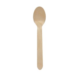 Responsible Products Wooden Spoons, 100% All Natural Birch Wood, Extra Strength, Plastic-Free, Made Without PFAS, Natural Brown (100 Count)