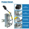 X AUTOHAUX 1 Set 24V Universal Auto Electric Fuel Pump