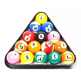 Jextech Triángulo Bolas Para Mesa De Billar Medida Estándar
