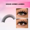 Solid Anime Lash Extensions, Spike Wispy Lashes(0.07-D,8-15mm)