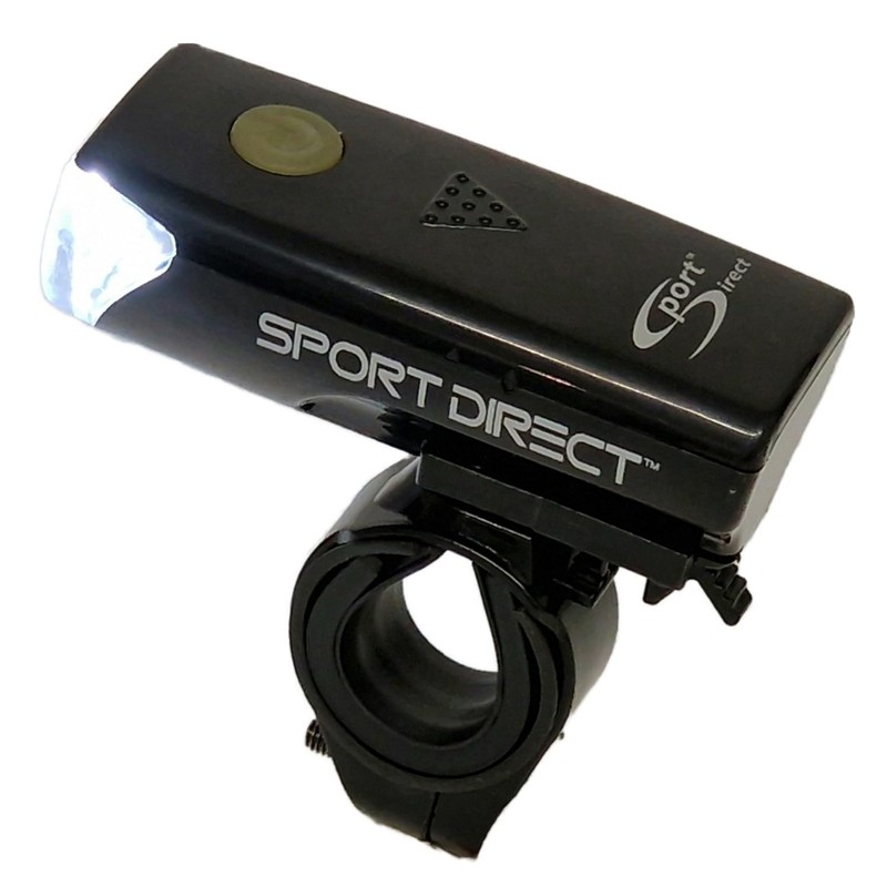 Sport Direct Mega White 20 Lumen Front Light. Focused beam.