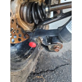 hpm Yamaha Grizzly 700 Rear Lower Control Arm Billet Plugs