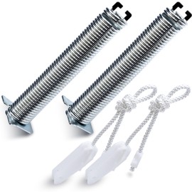 Door Hinge Springs Dishwasher Like 00754869 Repair Kit with Pulls for Dishwashers Colour Code Black for Bosch, Siemens, Neff