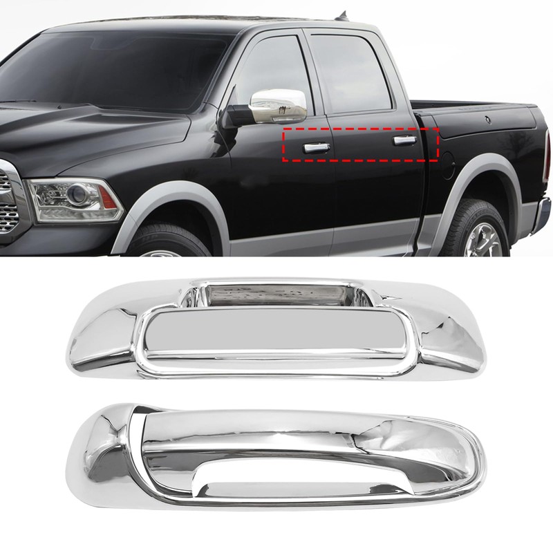 Anxingo 4 Pcs Car Door Handles and 1 Pcs Rear