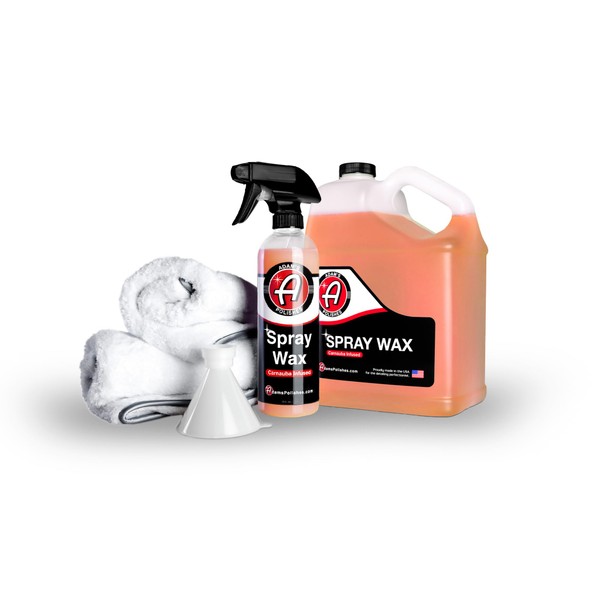 Adam's Polishes Spray Wax Kit - Advanced Carnauba Car Wax