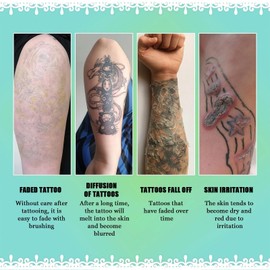 2PCS Tattoo Cream & Balm Set | Tattoo Moisturiser & Aftercare Cream | Daily Use to Moisturize and Enhance Tattoos Color | For Men & Women
