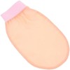 Guantes Exfoliantes de Baño de Seda Imitada Rosa para el