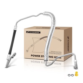 A-Premium Power Steering Hose Pressure Hose Line Assembly Compatible with Dodge Grand Caravan 2005-2007, Caravan 2005-2007 3.3L & Chrysler Town & Country 2005-2007, Pump To Rack